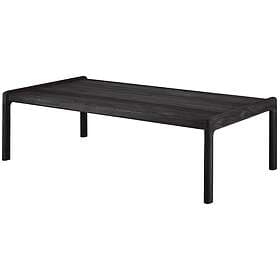 Ethnicraft Jack Outdoor Coffee Table 65x120 cm, Svartlackad Teak Svart