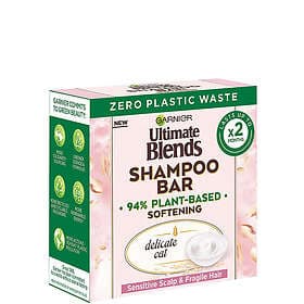Garnier Ultimate Blends Delicate Oat Softening Shampoo Bar for Sensitive Scalp a