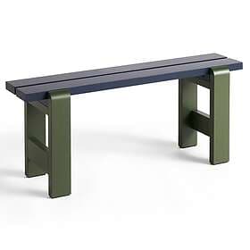 Hay Weekday Bench 23x111 cm, Olive/Steel Blue Olivgrön Furu