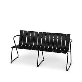 Ocean Mater Bench, Svart Stål