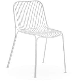 Kartell Hiray Chair (White Galvanized Steel)