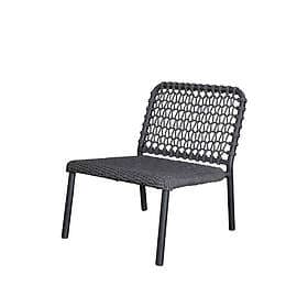 Cane-Line Ocean modulsoffa dark grey, enkel