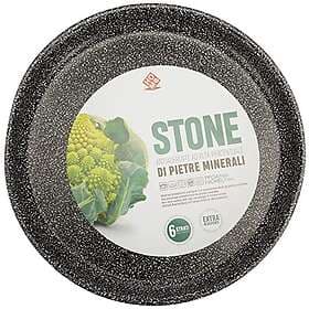 HOME Stampo Pizza Antiaderente Stone Tondo 28 cm Utensile da cucina