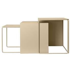 Ferm Living Cluster Satsbord Set om 3 Cashmere