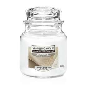 Yankee Candle Home Inspiration Medium Jar White Linen & Lace