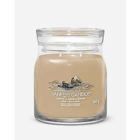 Yankee Candle Signature Medium Jar Amber & Sandalwood