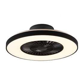 Trio Lighting Halmstad LED tak/väggfläkt