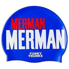 Funky Trunks Silicone Swimming Cap Blå