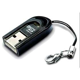 Integral USB 2.0 Card Reader for microSD