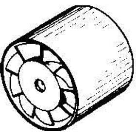 Wallair 20100256 Duct Fan 230 V 180 m³/h 12.5 cm