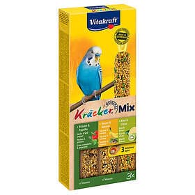 Vitakraft Kräcker Trio-Mix for undulaters Sesame/Herbs/Kiwi 3 st