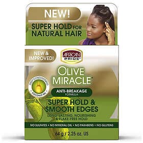 African Pride Olive Miracle Silky Smooth Edges 64g