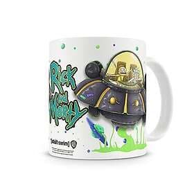Rick And Morty Spaceship Coffee Mug