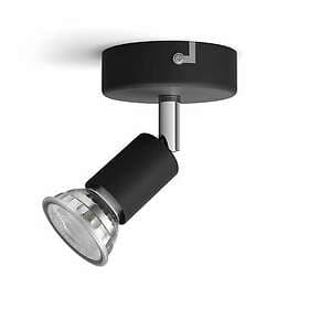 Philips Limbali Single Spot 1X50W 230V (Black)
