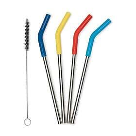 Klean Kanteen Pack Of 4 Stainless Steel Straws