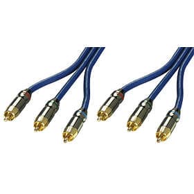 Lindy Premium Gold Component 3RCA - 3RCA 10m