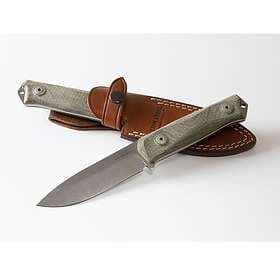 Lionsteel B41 Bushcraft, green micarta LSTB41CVG