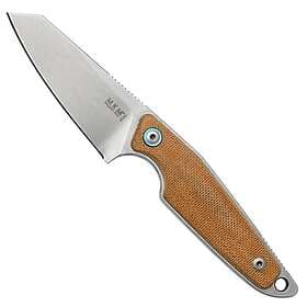 MKM Knives Makro 2, natural canvas micarta MKMA02-NC