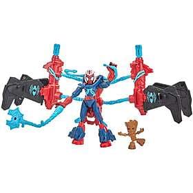 Marvel Spiderman Bend and Flex Space Mission Flex-Jet Figur