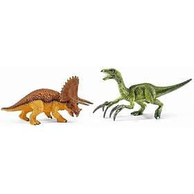 Schleich Triceratops och Therizinosaurus 42217