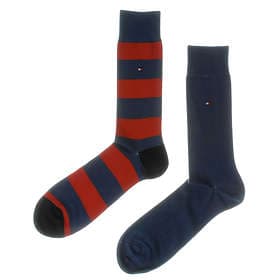 Tommy Hilfiger Fun Rugby Sock 2-Pack