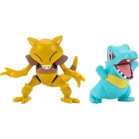Pokémon Totodile och Abra 5 cm Pokemon Battle Figures