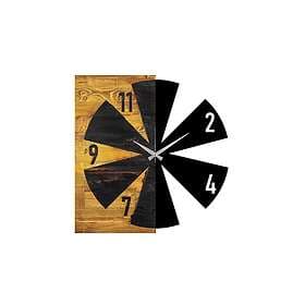 Wooden Clock 31 Black/Valnöt 539TNL1131