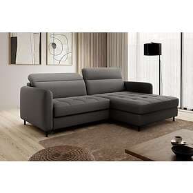 Manoti 3-seater Sofabed m. Divan med Förvaring Grå CO-GOM-RT-06MAN