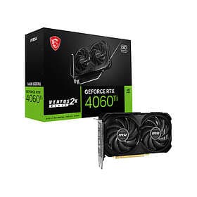 MSI GeForce RTX 4060 Ti Ventus 2X Black OC 16GB