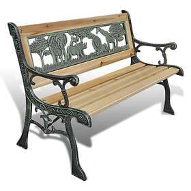 vidaXL Barnbench 84 cm wood 41013