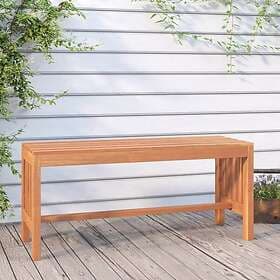 vidaXL Trädgårdsbench 110 cm massivt eukalyptusträ 363288