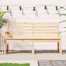 vidaXL Garden Bench 159.5x48x91.5 cm Solid Pine 824067