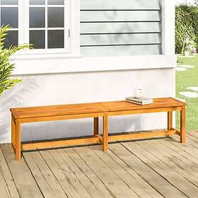 vidaXL Garden Bench 180x35x45 cm Solid Acacia Wood