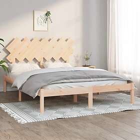 vidaXL Bed Frame 150x200 cm massivt trä 3104873