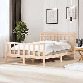 vidaXL Bed Frame massivt trä 150x200 cm 3100963