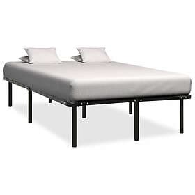 vidaXL Bed Frame svart metall 160x200 cm 284682