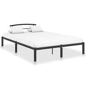 vidaXL Bed Frame svart metall 160x200 cm 284660