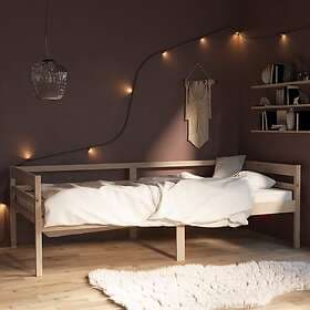 vidaXL Bed Frame massiv furu 90x200 cm 322051