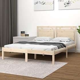 vidaXL Bed Frame massivt trä 150x200 cm 3105540