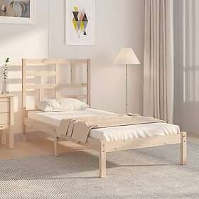 vidaXL Bed Frame massivt trä 90x200 cm 3105935