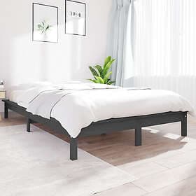 vidaXL Bed Frame Grå 180x200 cm massiv furu 6FT Super King 820558