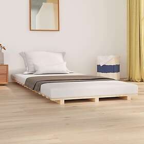 vidaXL Bed Frame 100x200 cm massiv furu 824553