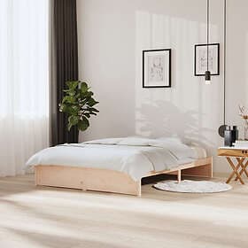 vidaXL Bed Frame massivt trä 150x200 cm 814954