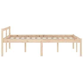 vidaXL Bed Frame massiv furu 120x200 cm 810609