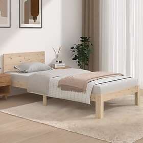 vidaXL Bed Frame massivt trä 90x190 cm 3FT 810460