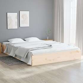 vidaXL Bed Frame massivt trä 150x200 cm 820037