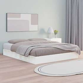 vidaXL Bed Frame white 120x200 cm solid wood