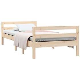 vidaXL Bed Frame 90x200 cm massiv furu 821624