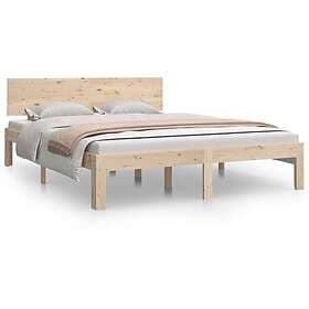 vidaXL Bed Frame massiv furu 140x190 cm 810475
