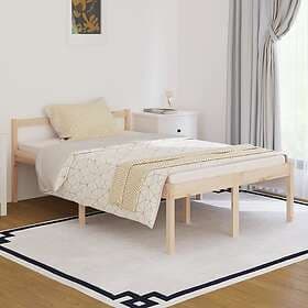 vidaXL Bed Frame massivt trä 120x190 cm 4FT 810584